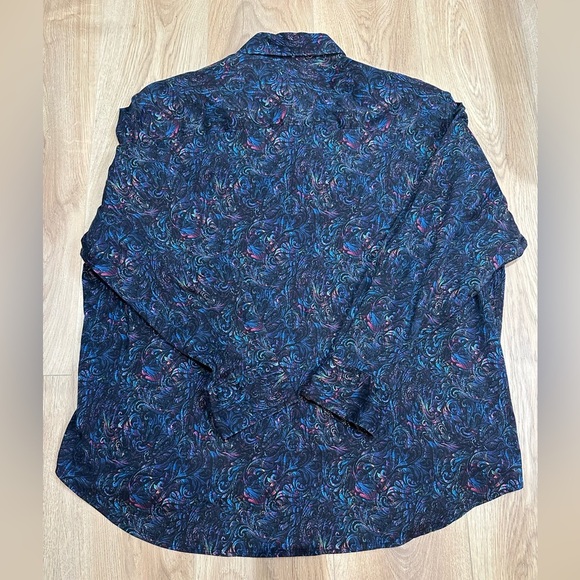 Robert Graham Paisley Floral Multicolor Long Sleeve
Button Down Shirt 3XL - Picture 4 of 9